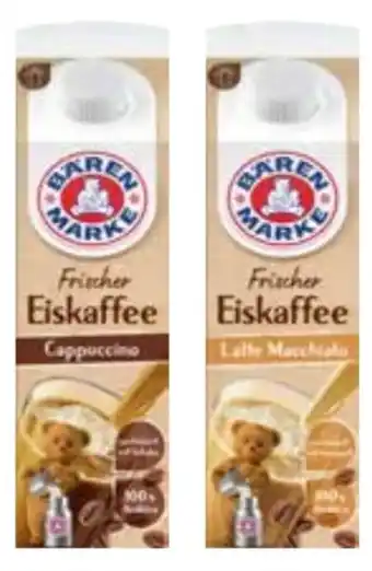 Edeka Bärenmarke Eiskaffee Cappuccino Angebot