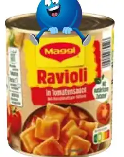 Edeka Maggi Ravioli in Tomatensauce Angebot