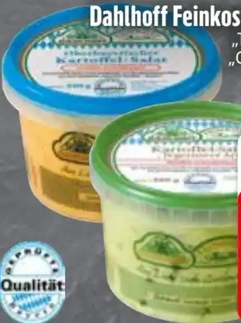 Edeka Dahlhoff Feinkost Kartoffel-Salat Tegernseer Art Angebot