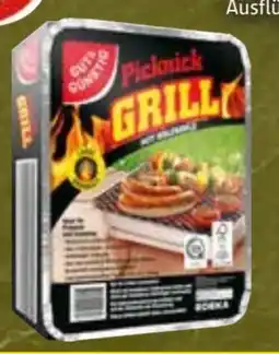 Edeka Gut & Günstig Picknick Grill Angebot