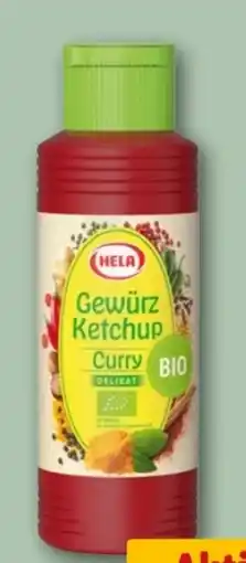 REWE Center Hela Bio-Curry Gewürz-Ketchup Angebot