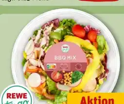 REWE Center Rewe to go Salatschale BBQ-Mix Angebot