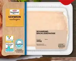 REWE Center Rewe Regional Schweine-Backleberkäse Angebot