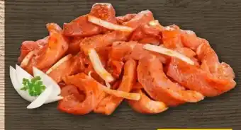 REWE Center Schweinegeschnetzeltes nach Gyros-Art Angebot