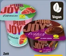 REWE Center Zott Pure Joy Veganer Joghurt Angebot