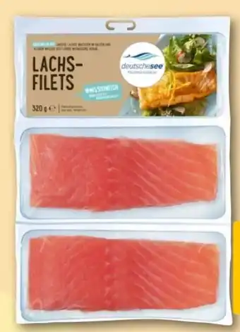 REWE Center Deutsche See Lachs-Filets tiefkühlt Angebot