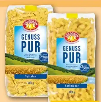 REWE Center 3 Glocken Genuss Pur Pasta Angebot