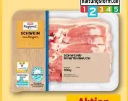 REWE Center Rewe Regional Schweine-Minutenbauch Angebot