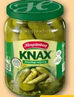 REWE Center Hengstenberg Knax Gewürzgurken Angebot
