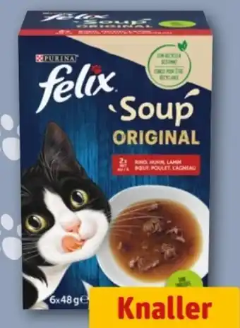 REWE Center Purina Felix Soup Geschmacksvielfalt Angebot