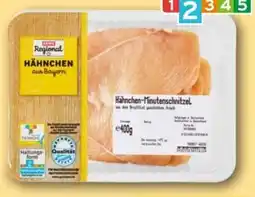 REWE Center Rewe Regional Hähnchen-Minutenschnitzel Angebot