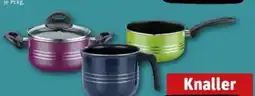 REWE Center Aluminiumtopf Milano Color Angebot