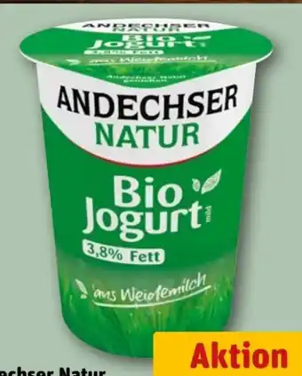 REWE Andechser Natur Bio-Joghurt Angebot