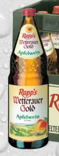 trinkgut Rapp's Kelterei Wetterauer Gold Apfelwein Angebot