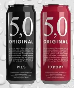 trinkgut Oettinger 5,0 Original Pils Angebot