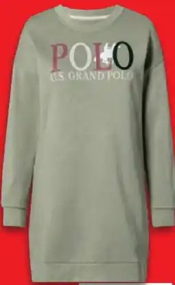 Lidl Esmara x U.S. Grand Polo Damen Sweatkleid Angebot