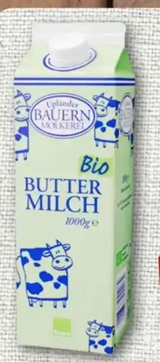 nahkauf Upländer Bauern Molkerei Bio Buttermilch Angebot