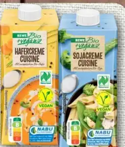 nahkauf Rewe Bio Vegan Sojacreme Cuisine Angebot