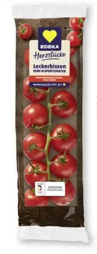 Scheck-in-Center Edeka Herzstücke Mini Rispentomaten Angebot