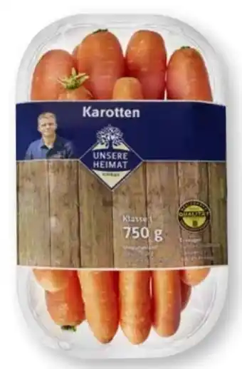 Scheck-in-Center Unsere Heimat Möhren Angebot