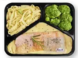 Scheck-in-Center Scheck-in Manufaktur Lachsschnitte mit Safransauce Tagliatelle und Brokkoli Angebot
