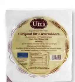 Scheck-in-Center Utt‘s Flammkuchenböden Angebot