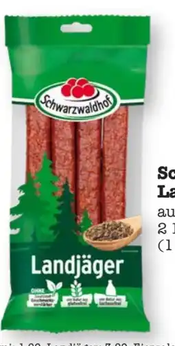 Scheck-in-Center Schwarzwaldhof Landjäger Angebot