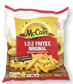 Scheck-in-Center McCain 1-2-3 Frites Angebot