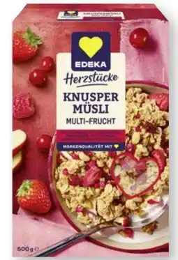 Scheck-in-Center Edeka Herzstücke Knusper-Müsli Angebot