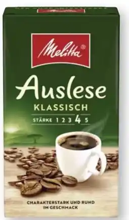 Scheck-in-Center Melitta Kaffee Auslese Angebot