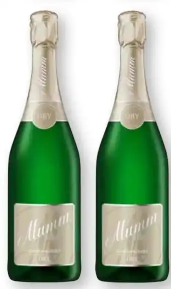 Scheck-in-Center Mumm & Co. Sekt Angebot