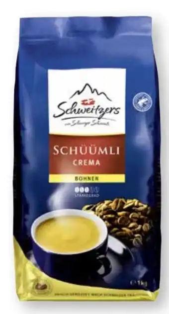 Scheck-in-Center Schweitzers Schüümli Kaffee Crema Angebot