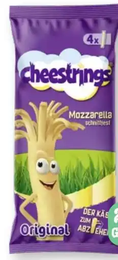 Scheck-in-Center Cheestrings Mozzarella Original Angebot