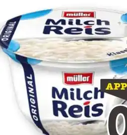 Scheck-in-Center Müller Milchreis Original Angebot