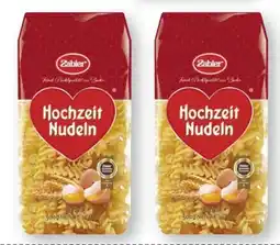 Scheck-in-Center Zabler Hochzeit Nudeln Angebot