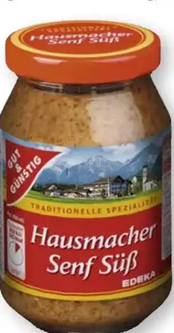 Scheck-in-Center Gut & Günstig Hausmacher Senf Süß Angebot