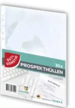 Scheck-in-Center Gut & Günstig Prospekthüllen Angebot