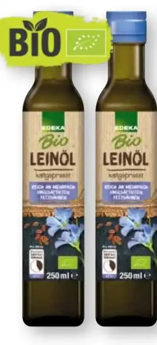 Scheck-in-Center Edeka Bio Leinöl Angebot
