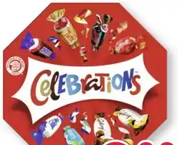 Scheck-in-Center Mars Celebrations Angebot