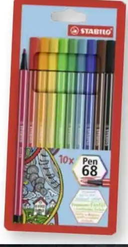 Scheck-in-Center Stabilo Faserschreiber Pen68 Angebot