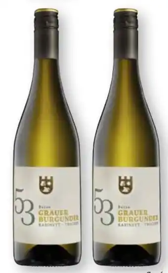 Scheck-in-Center Ortenauer Weinkeller Grauer Burgunder Kabinett 53 Angebot