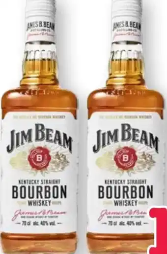 Scheck-in-Center Jim Beam Bourbon Whiskey Angebot