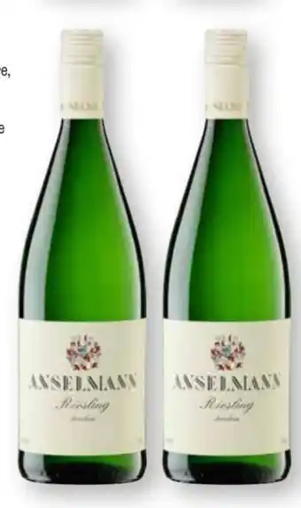 Scheck-in-Center Anselmann Riesling Angebot