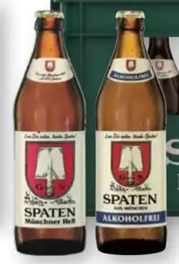 Scheck-in-Center Spaten Münchner Hell Angebot