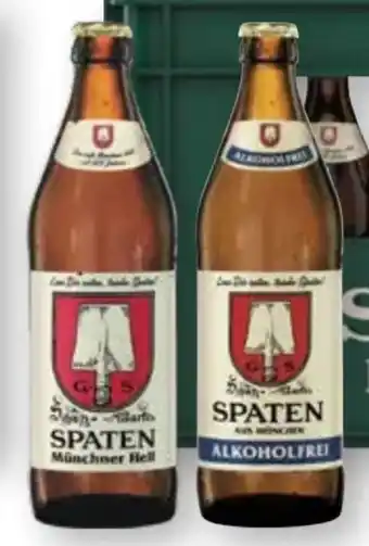 Scheck-in-Center Spaten Münchner Hell Angebot