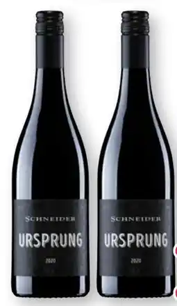 Scheck-in-Center Markus Schneider Ursprung Cuvée Angebot