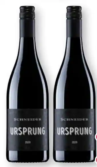 Scheck-in-Center Markus Schneider Ursprung Cuvée Angebot