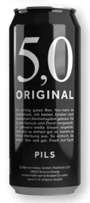 Scheck-in-Center Oettinger 5,0 Original Pils Angebot