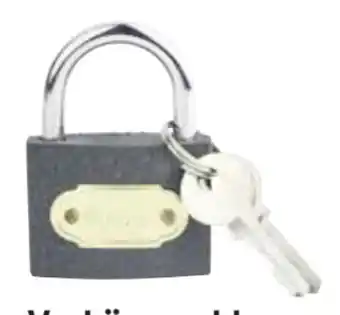 Scheck-in-Center Vorhängeschloss Angebot
