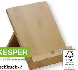 Scheck-in-Center Kesper Tablet- / Kochbuchhalter Angebot